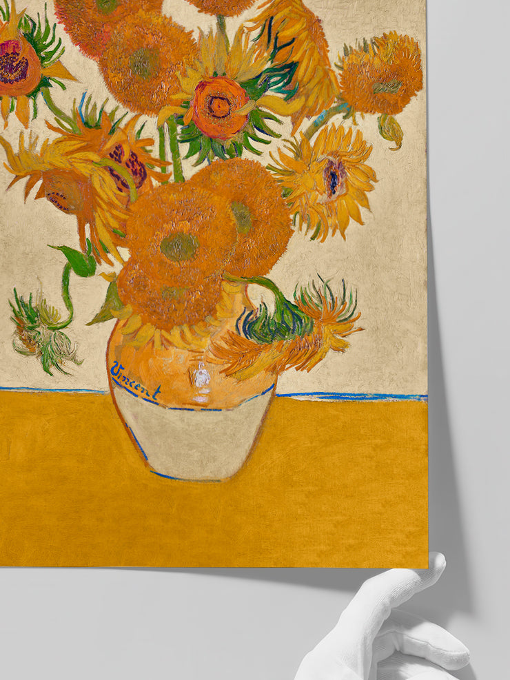 Van Gogh Ayçiçekleri - Art Print
