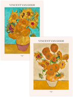Van Gogh Ayçiçekleri - Poster Seti Duo
