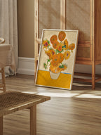 Van Gogh Ayçiçekleri - Art Print