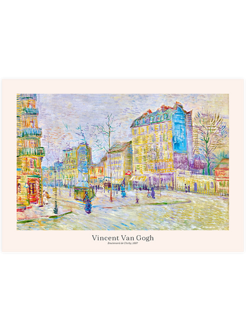 Van Gogh Boulevard de Clichy - Art Print
