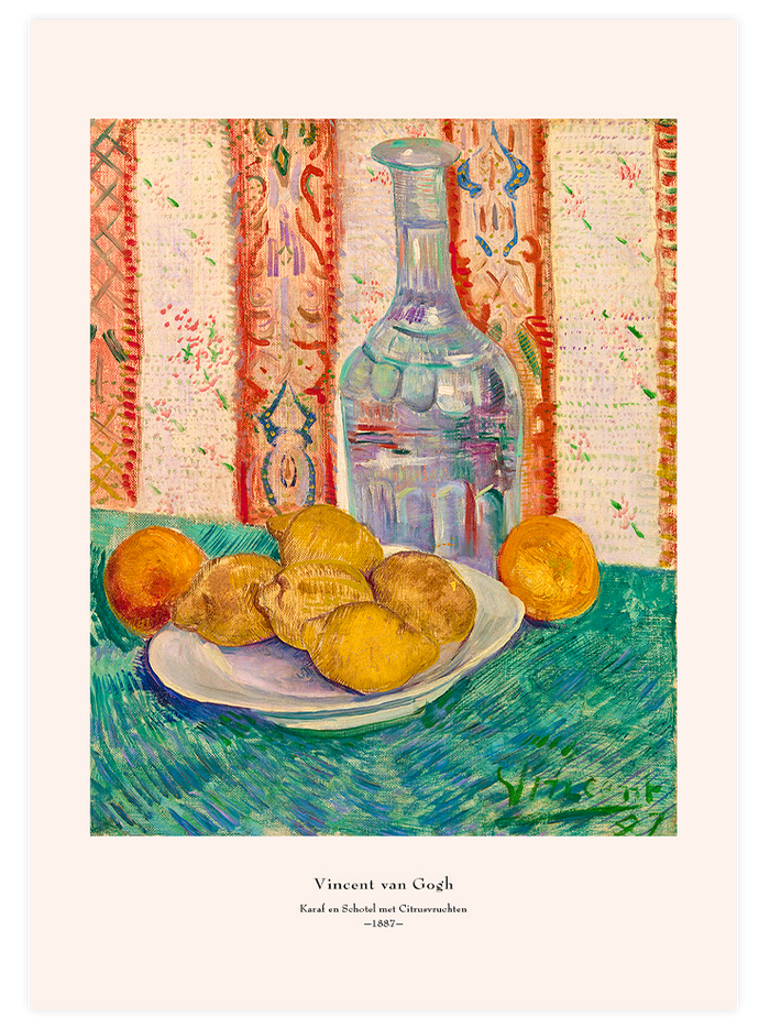 Van Gogh Carafe and Dish - Poster Seti Duo  Poster