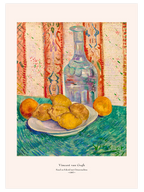 Van Gogh Carafe and Dish with Citrus Fruit - Art Print