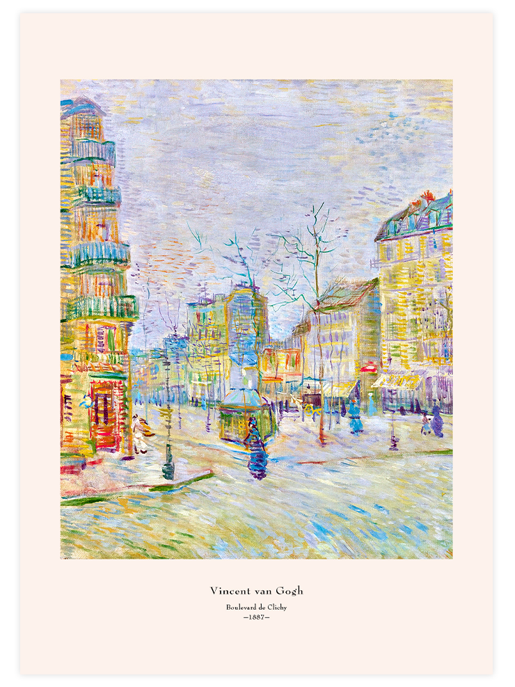 Van Gogh Clichy Bulvarı - Art Print Ürün ana görseli