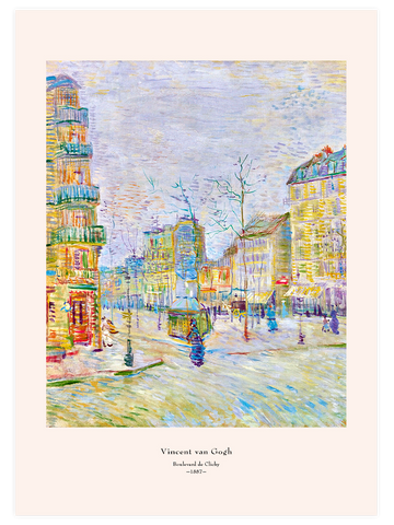Van Gogh Clichy Bulvarı - Art Print