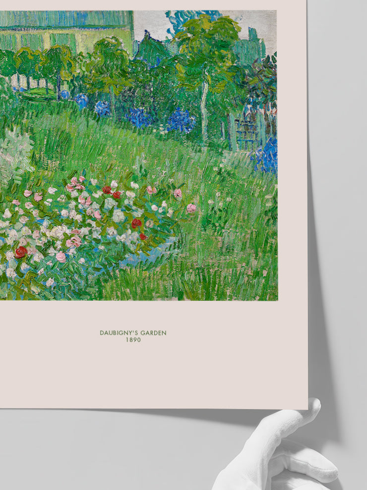 Van Gogh Daubigny's Garden - Art Print  Poster
