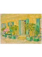 Van Gogh Exterior of a Restaurant in Asnières - Art Print