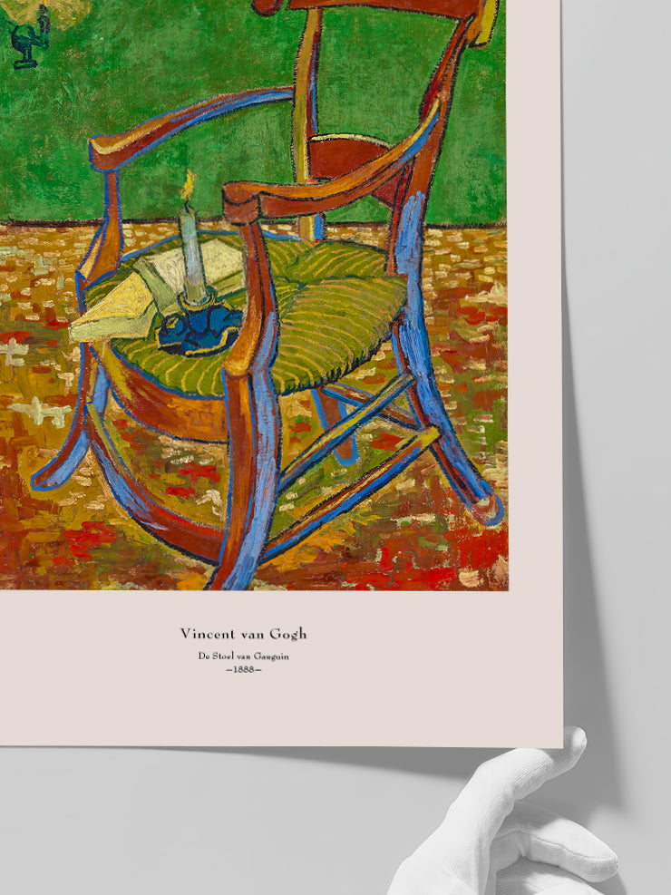 Van Gogh Gauguin's Chair - Art Print  Poster