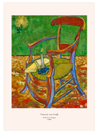 Van Gogh Gauguin's Chair - Art Print