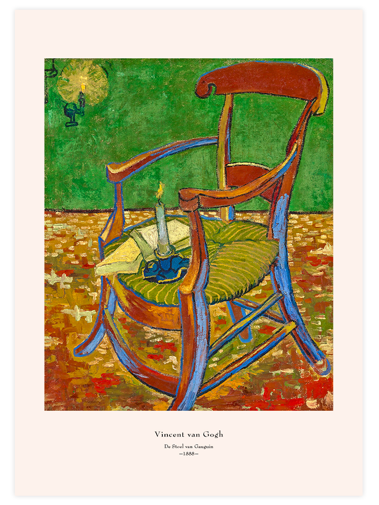 Van Gogh Gauguin's Chair - Art Print