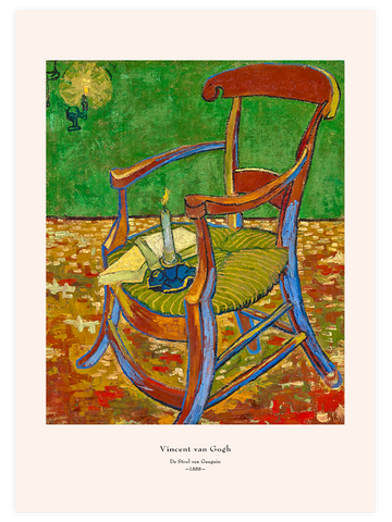 Van Gogh Gauguin's Chair - Art Print