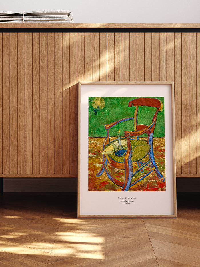 Van Gogh Gauguin's Chair - Art Print  Poster