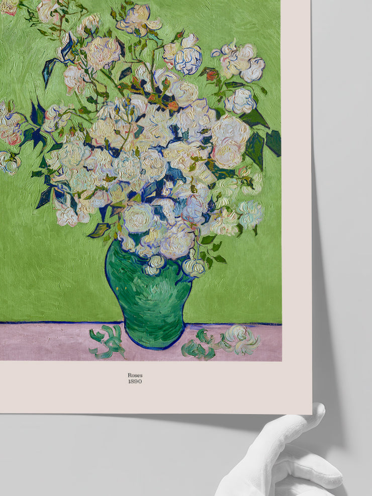 Van Gogh Roses - Art Print  Poster