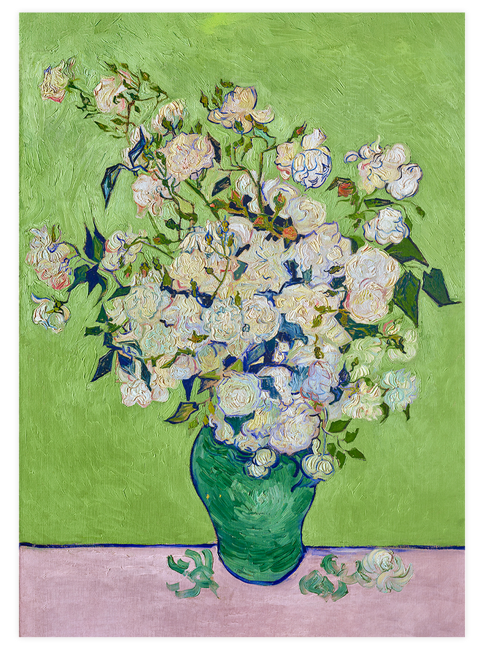 Van Gogh Güller ve Ayçiçekleri - Poster Seti Duo  Poster