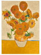 Van Gogh Güller ve Ayçiçekleri - Poster Seti Duo