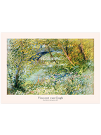 Van Gogh İlkbaharda Nehir Kıyısı - Art Print