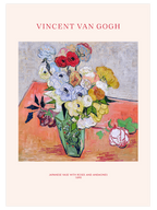 Van Gogh Japanese Vase - Poster Seti Duo