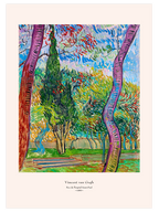 Van Gogh Parc de l'hôpital Saint-Paul - Art Print