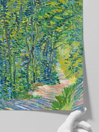 Van Gogh Path in the Woods - Art Print