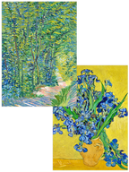 Van Gogh Path in the Woods - Poster Seti Duo