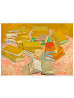 Van Gogh Piles of French Novels - Art Print