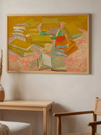 Van Gogh Piles of French Novels - Art Print