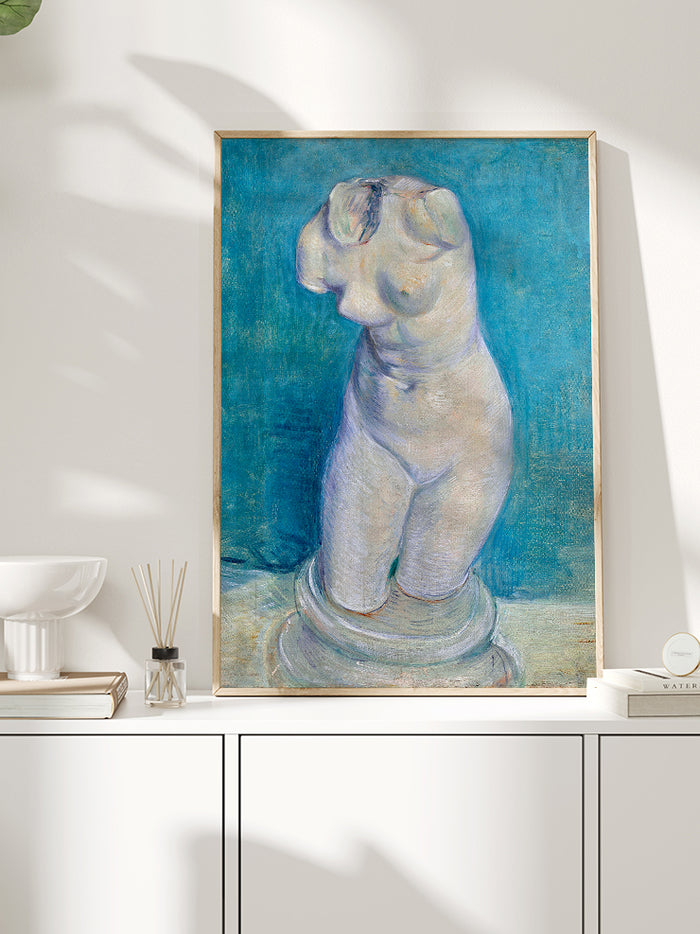 Van Gogh Plaster Cast of a Woman's Torso - Art Print  Poster