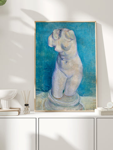 Van Gogh Plaster Cast of a Woman's Torso - Art Print