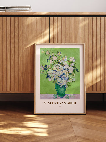 Van Gogh Roses - Art Print
