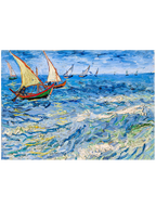 Van Gogh Saintes-Maries’de Deniz Manzarası - Art Print