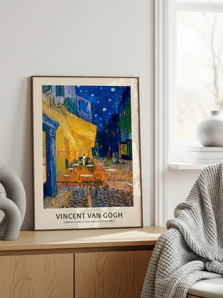 Van Gogh Gece Kahvesi - Art Print