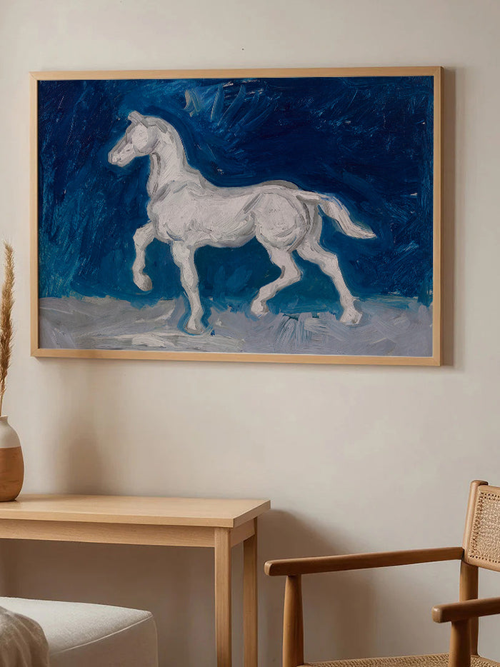 Van Gogh Statuette of a Horse - Art Print  Poster