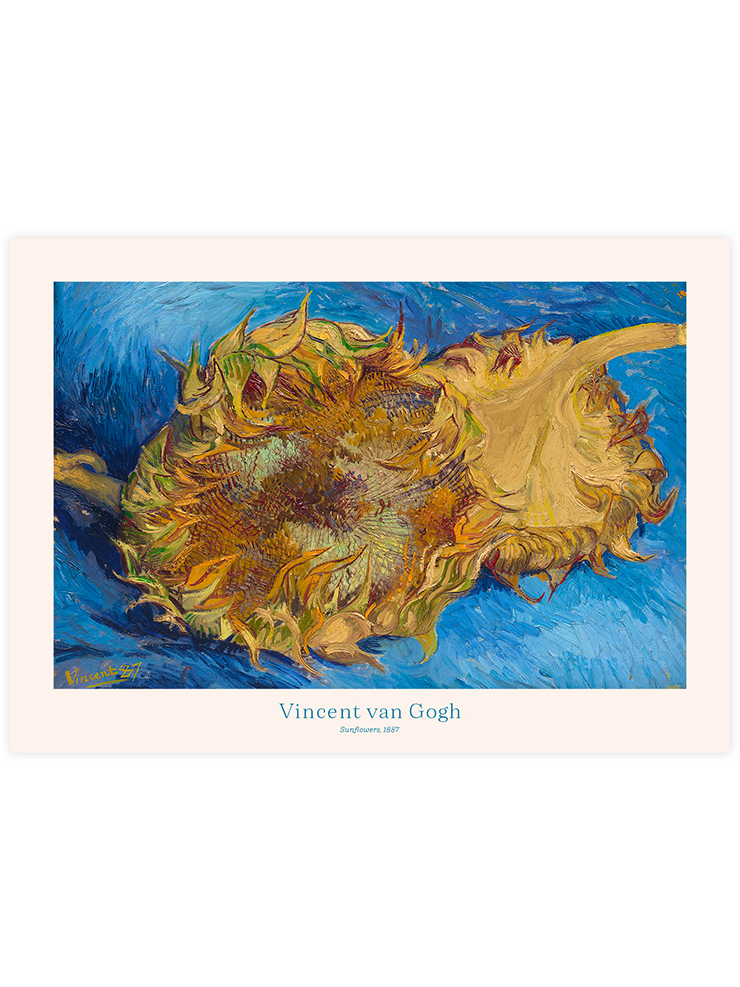 Van Gogh Sunflowers (Ayçiçekleri) - Art Print