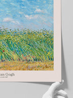 Van Gogh Tarlada Tarla Kuşu - Art Print