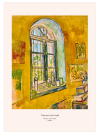 Van Gogh Window in the Studio - Art Print
