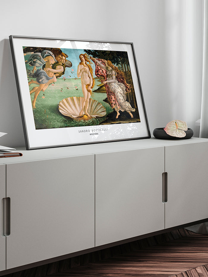 Botticelli The Birth Of Venus (Venüs’ün Doğuşu) - Art Print  Poster