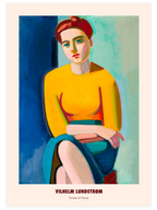 Vilhelm Lundstrom Portrait of Hanne - Art Print