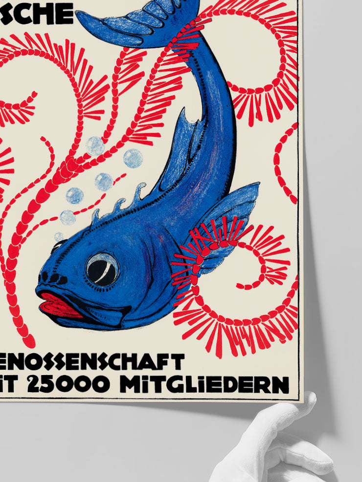 Vintage Reklam Afişi - Art Print