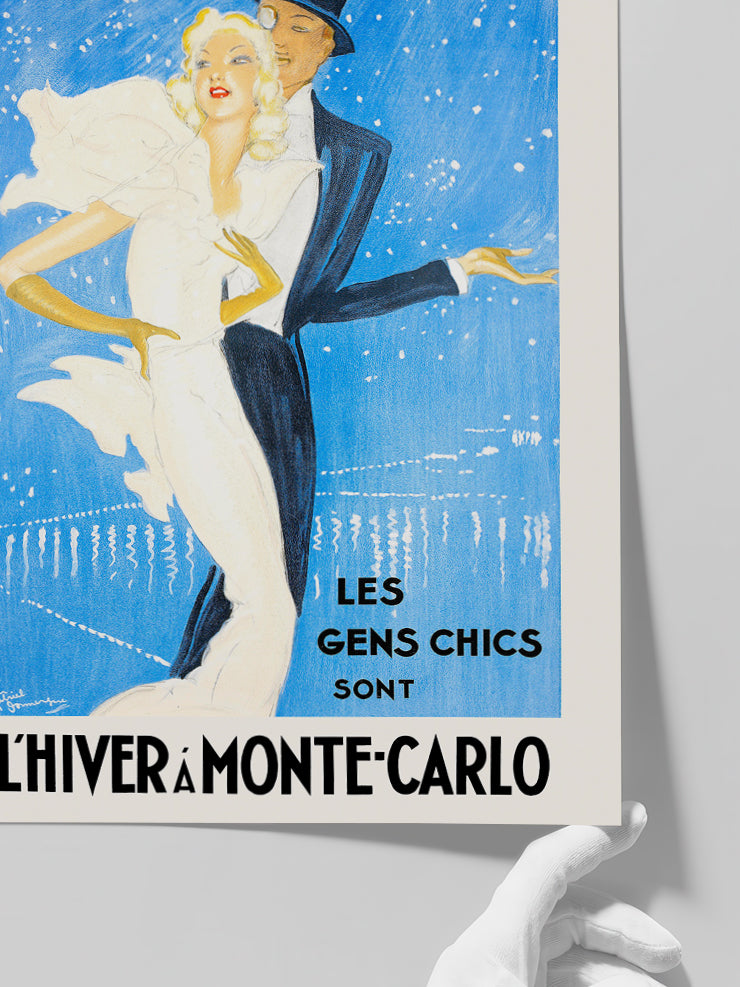 Vintage Les Gens Chics - Art Print  Poster
