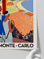 Vintage Monte Carlo - Art Print