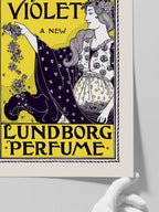 Vintage Vio Violet - Art Print