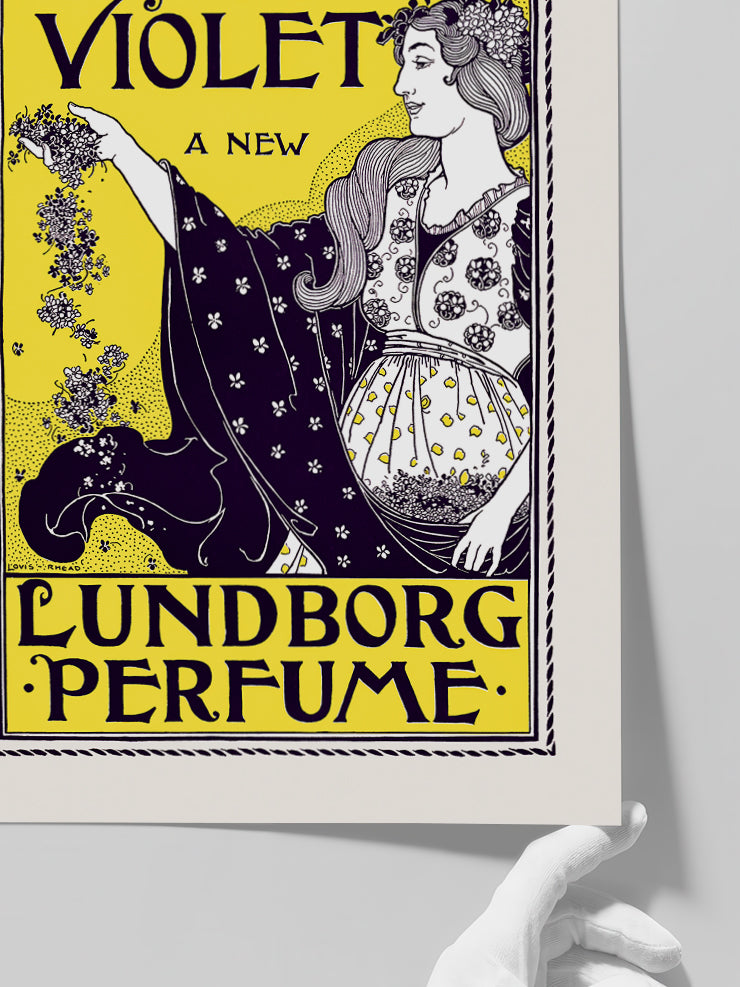 Vintage Vio Violet - Art Print