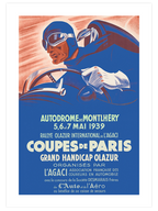 Vintage Rally International - Art Print