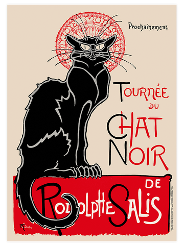 Vintage Le Chat Noir - Art Print