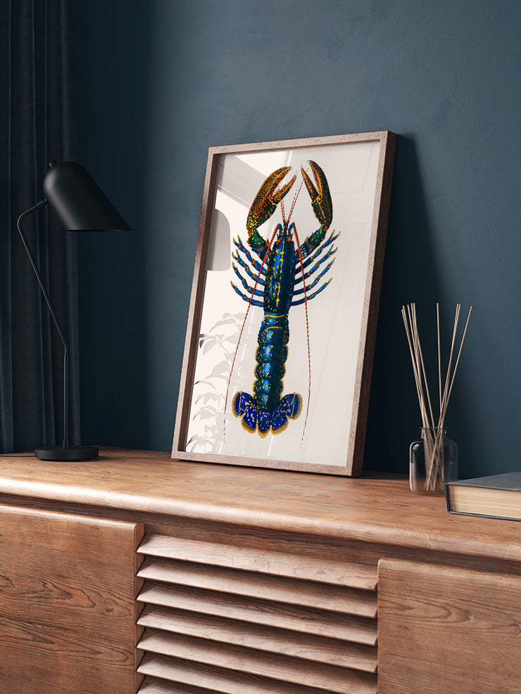 Vintage Istakoz - Art Print