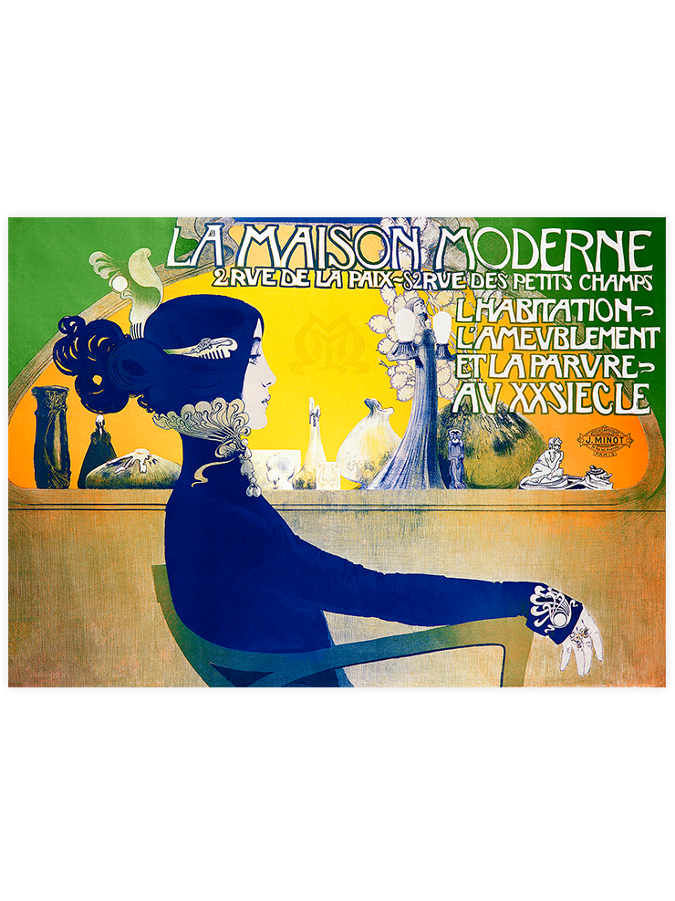 Vintage La Maison Moderne - Art Print