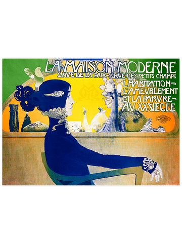 Vintage La Maison Moderne - Art Print