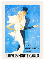 Vintage Les Gens Chics - Art Print