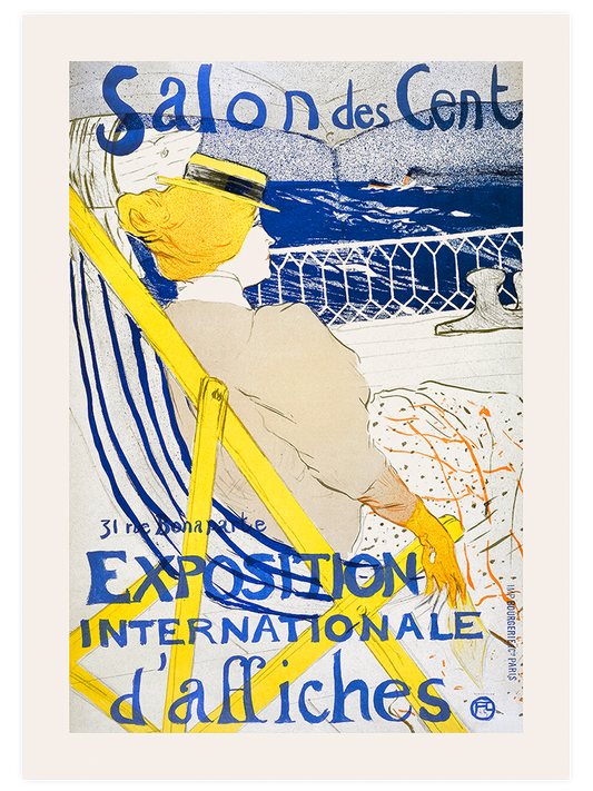 Vintage Salon Des Cent - Art Print