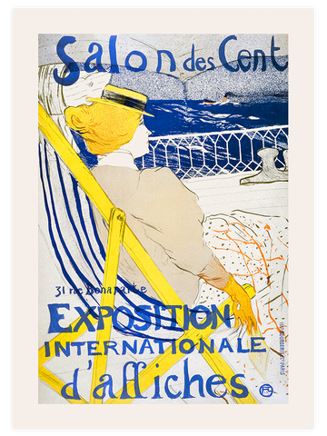 Vintage Salon Des Cent - Art Print