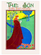 Vintage The Sun - Art Print